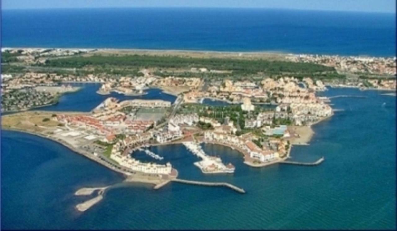 le soleil bleu Villa Le Barcarès Eksteriør bilde